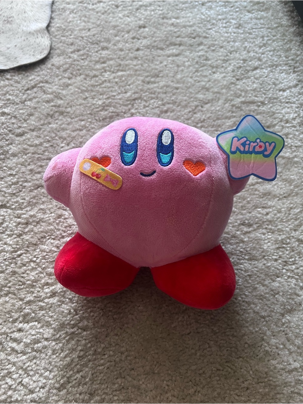 NWOT Kirby plushie